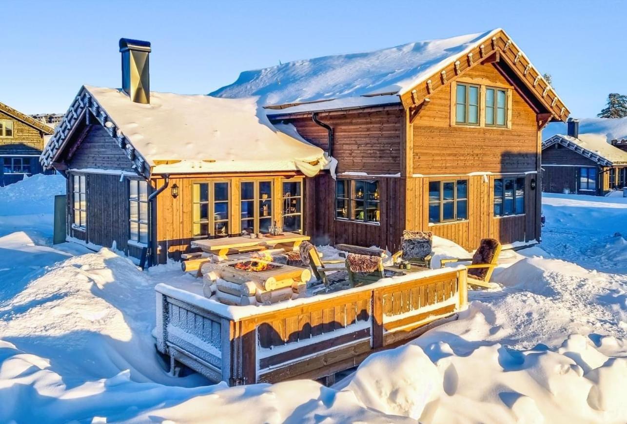Lyxig Stuga Pa Branaesberget Sysslebäck Exteriér fotografie